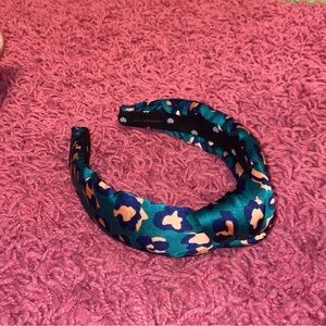 New Lele Sadoughi Leopard headband